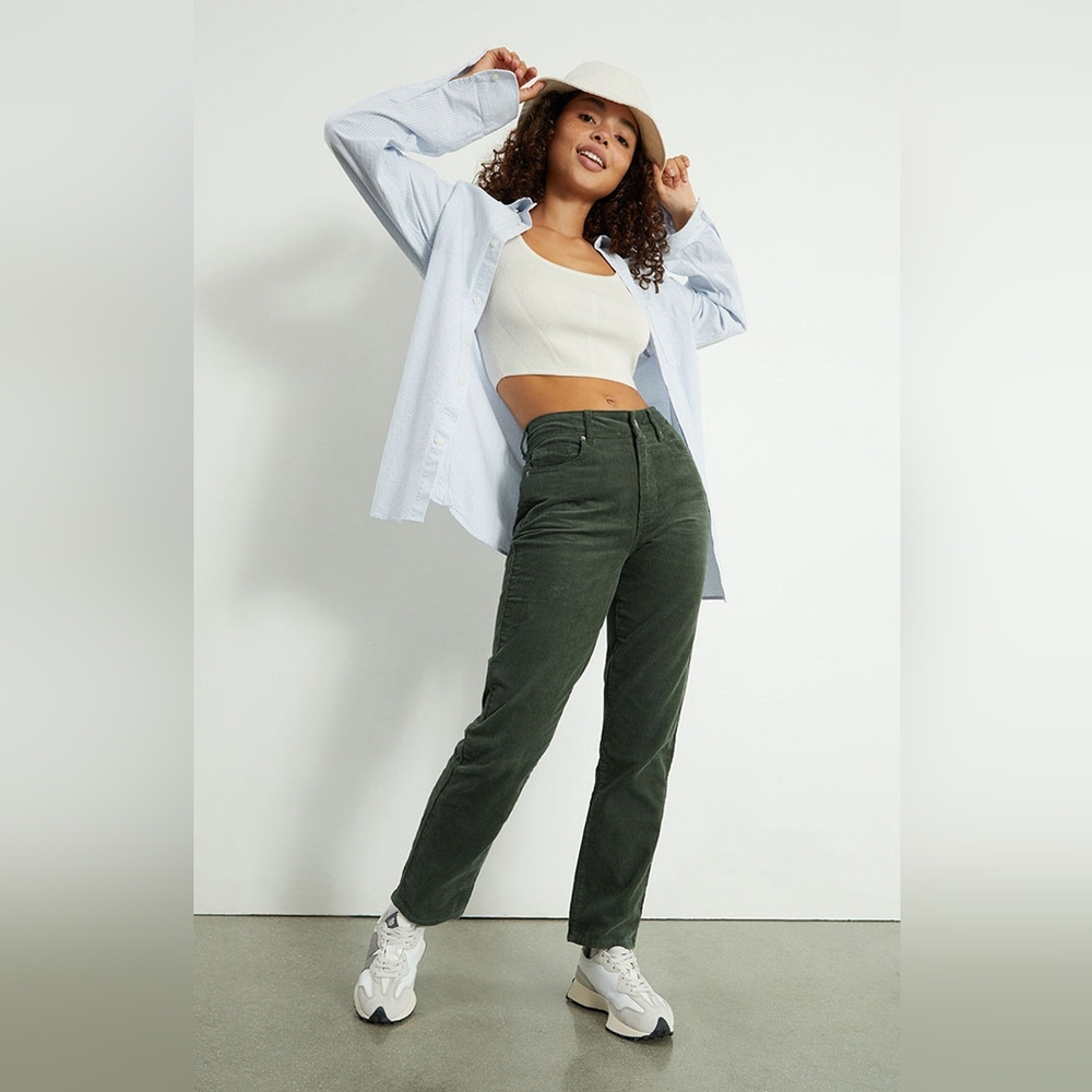 Corduroy Mom Jeans